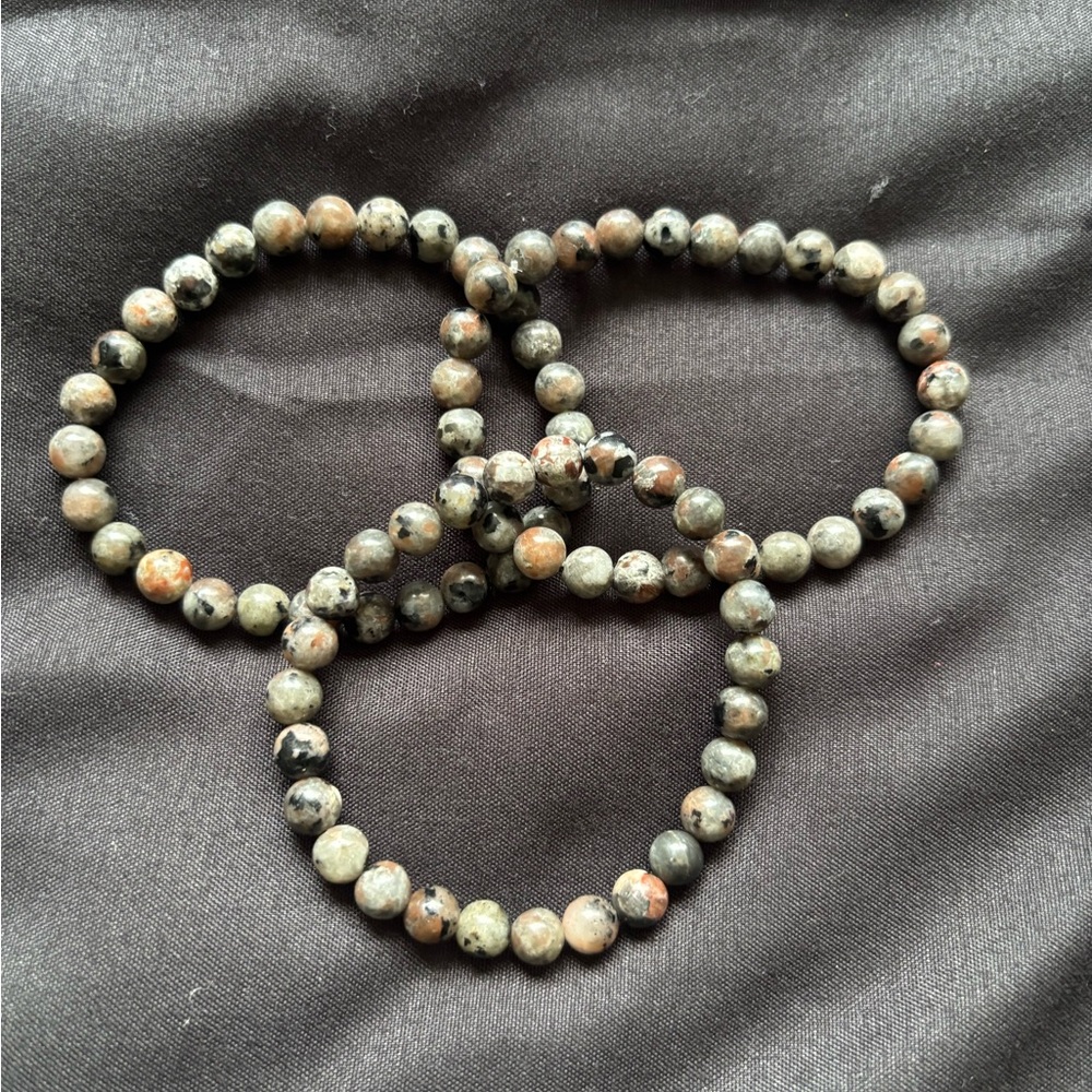 Elegant Stone Beaded Bracelet Set